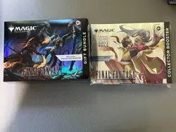 Magic the Gathering Final Fantasy Collector Booster Pack And Gift Bundle SEALED - Image 1