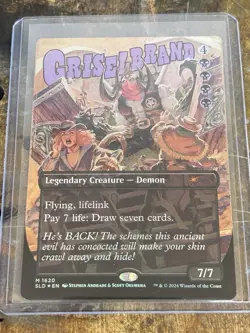 Griselbrand Secret Lair Borderless Foil LP MTG Magic the Gathering - Image 5
