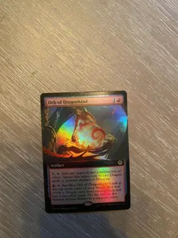 🔮 MTG: Orb of Dragonkind (Extended Art) Adventures in the Forgotten Realms Foil - Image 1