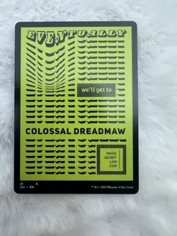 English MTG Regular Gnome Soldier Token The Lost Caverns of Ixalan M - Image 2