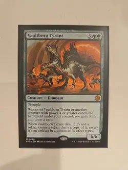 MTG Vaultborn Tyrant Outlaws of Thunder Junction: the Big Score Regular - Image 2