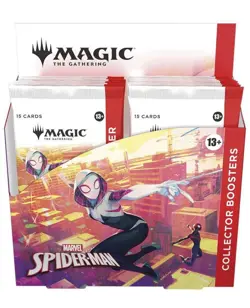 Magic The Gathering Spider-Man Collector Booster Box Factory Sealed (PREORDER) - Image 1