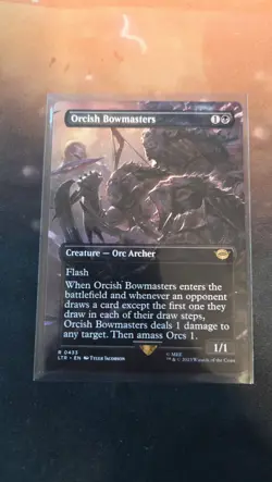 Orcish Bowmasters (Borderless) LOTR #433 NON-Foil Rare - Image 1