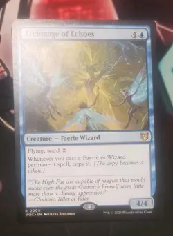 Magic:The Gathering Archmage of Echoes Commander: Wilds of Eldraine Near-Mint - Image 1