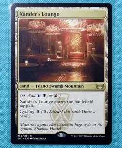 Magic The Gathering Xander's Lounge Streets of New Capenna 260/281 Rare • NM - Image 1