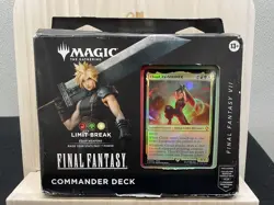 Magic the Gathering MTG Final Fantasy VII Limit Break Commander Deck - Image 1