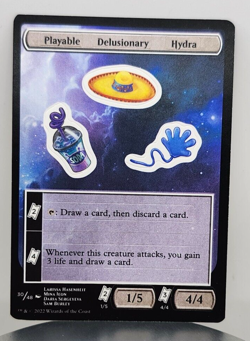 Playable Delusionary Hydra - Unfinity (UNF) - 30 - MTG - Image 1