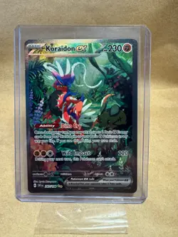 Koraidon EX 247/198 Pokemon SV Scarlet & Violet Base Set Holo Rare Near Mint - Image 1