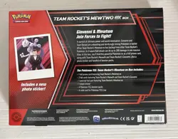 Destined Rivals Pokemon TCG Team Rockets Mewtwo EX Box Sealed - Image 2