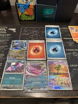 Teal Mask Ogerpon 123 Team Rockets Crobat Ex 122 Kingdra Ex 73 Tcg Pokemon Nm - Image 1