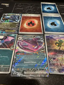 Teal Mask Ogerpon 123 Team Rockets Crobat Ex 122 Kingdra Ex 73 Tcg Pokemon Nm - Image 3