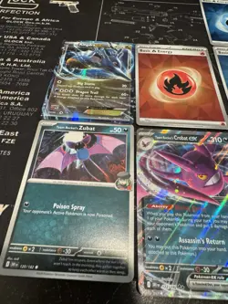 Teal Mask Ogerpon 123 Team Rockets Crobat Ex 122 Kingdra Ex 73 Tcg Pokemon Nm - Image 5