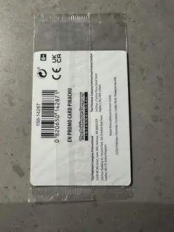 Pikachu GameStop Pre-release 028/078 Pokemon GO Holo Promo Sealed - Image 2