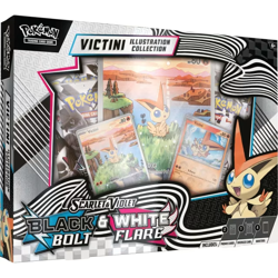 Pokemon TCG Unova Victini Illustration Collection Black Bolt White Flare [Eng] - Image 1