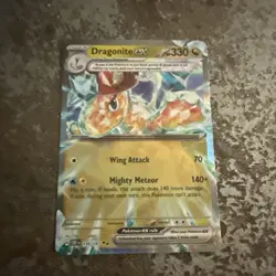 Pokemon TCG Dragonite ex Sv03: Obsidian Flames 159/197 Holo Double Rare NM - Image 1