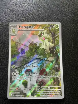 Floragato #197/193 Pokemon SV: Paldea Evolved illustration rare 2023 NM - Image 1