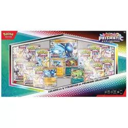Pokemon Prismatic Evolutions Lucario EX and Tyranitar EX Premium Collection x4 - Image 2