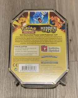 Pokemon TCG Hidden Fates Tin CHARIZARD New Factory Sealed 1st PRINT Full Wrap - Image 3