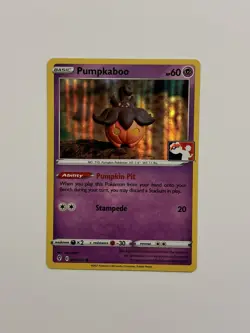 Pumpkaboo 076/203 Pokemon Prize Pack Series Variant Evolving Skies Line Holo D* - Image 1