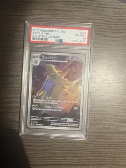 Pokemon Tyranitar 222/193 Paldea Evolved Illustration Rare PSA 10 Gem Mint - Image 1