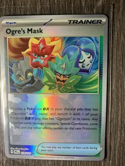 Ogre’s Mask [Poke Ball Reverse Holo] 118/131 Prismatic Evolutions - Image 1
