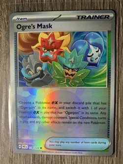 Ogre’s Mask [Poke Ball Reverse Holo] 118/131 Prismatic Evolutions - Image 2