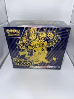 Surging Sparks Elite Trainer Box ETB - Factory Sealed - Pokemon Scarlet & Violet - Image 1