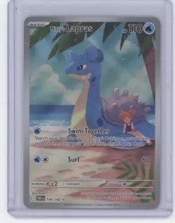 2025 Destined Rivals Misty's Lapras Holo Secret Rare #194/182 - Image 1