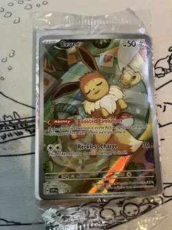 Pokemon TCG Eevee 173 Black Star Promo SEALED SV Prismatic Evolutions ETB Promo - Image 1