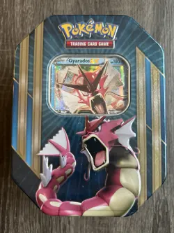 Pokemon Gyarados ex Triple Power Collector Tin Sealed In Box - Image 1