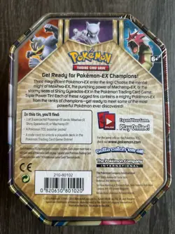 Pokemon Gyarados ex Triple Power Collector Tin Sealed In Box - Image 2