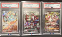 PSA 10 Ralts Kirlia Gardevoir SEQ set SAR AR Japanese SV1S Scarlet ex Pokemon - Image 1