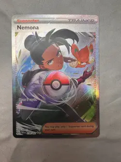 Pokemon - Nemona 238/091 - Special Illustration Rare - Paldean Fates - NM - Image 1