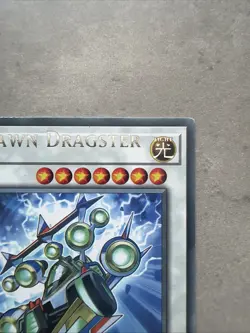 Yugioh F.a. Dawn Dragster Misprint Name Shift Lp - Image 3