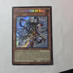 Yugioh Secret Rare #LCKC-EN015 Sage with Eyes of Blue - Image 1