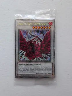 Yugioh Black Rose Dragon English TN23-EN014 Quarter Century Secret Rare (SEALED) - Image 1
