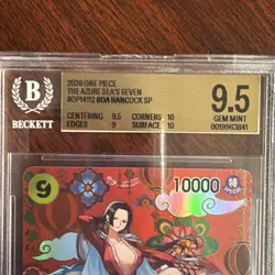 One Piece Ccg Boa Hancock Special Alternate Art Op14-112 Beckett 9.5 - Image 3
