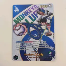2025 One Piece Anime 25th Dodgers Night Monkey D. Luffy #EB02-010 - Image 1