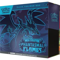 PRESALE for Pokemon TCG Phantasmal Flames ETB Factory Sealed PRE SALE - Image 1