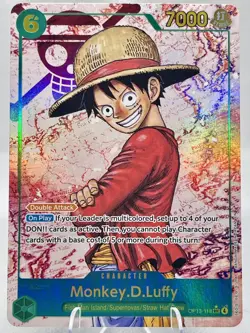 Monkey D. Luffy OP13-118 SEC Alt Art - One Piece Carrying On His Will English - Image 2