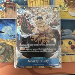 One Piece TCG Monkey.D.Luffy - OP11-058 (TR) Carrying On His Will Treasure Rare - Image 1