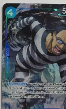 One Piece OPTCG English Mr. 3 (Galdino) OP16-056 SR* Alternate Art - NM - Image 2