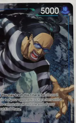 One Piece OPTCG English Mr. 3 (Galdino) OP16-056 SR* Alternate Art - NM - Image 3