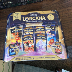 Ravensburger Disney Lorcana The First Chapter 2-Player Set 2 Decks+6 Boosters - Image 1