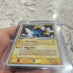 Pokemon Manectric ex 101/107 Ultra Rare Holo EX Deoxys Card 2005 EN 100HP - Image 2