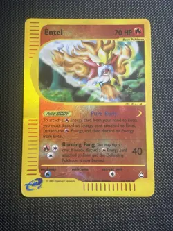 Nintendo Pokemon TCG e-Reader Holo 3-Card Lot Suicune/Raikou/Entei 2002 - Image 5