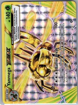Yanmega BREAK 8/114 XY - Steam Siege - Pokemon Card - NM - Image 1