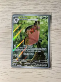 Pokemon TCG Vivillon Illustration Rare Card 193/191 - Image 1