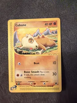 Cubone 103/165 Set Expedition Pokemon Card NM Non-Holo - Image 1