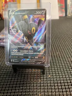 Pokemon TCG Umbreon v Evolving Skies Holo Ultra Rare Card 094/203 - Image 1